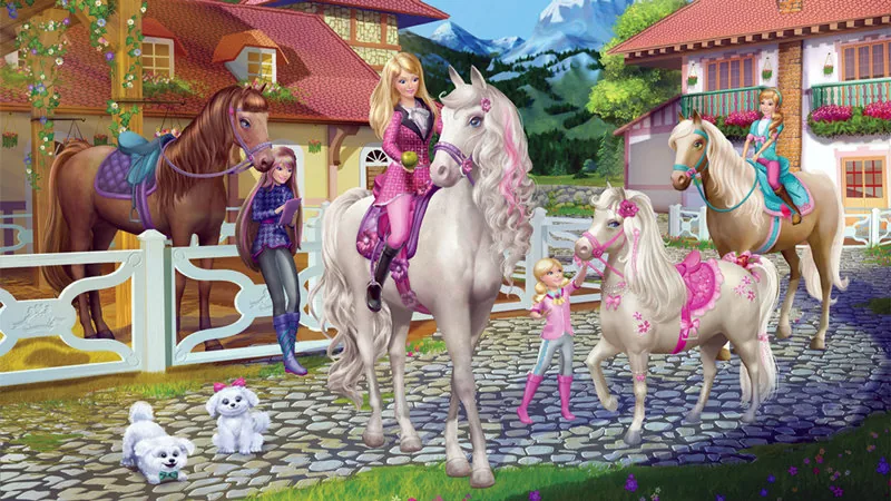 BARBIE & HER SISTERS IN A PONY TALE - Blu-ray review