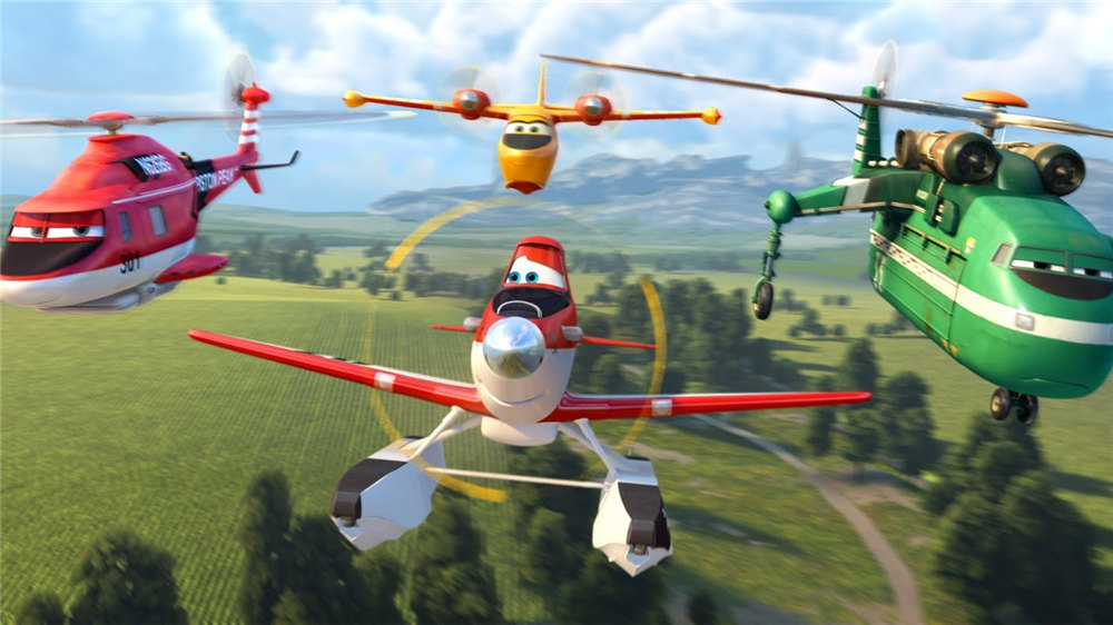 planes movie fire and rescue characters