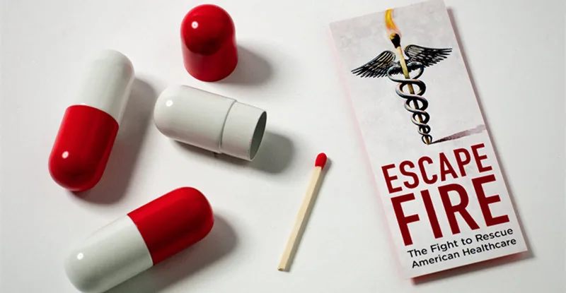 ESCAPE FIRE: THE FIGHT TO RESCUE AMERICAN HEALTHCARE - DVD review