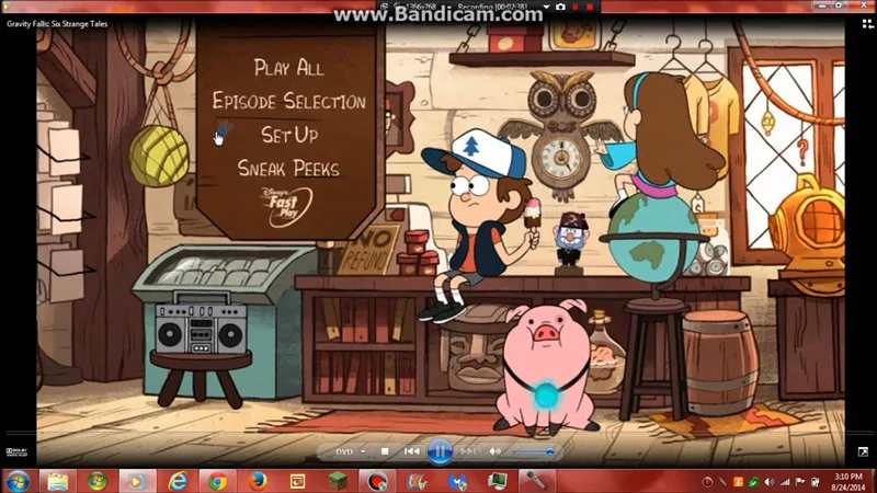 GRAVITY FALLS: SIX STRANGE TALES - DVD review
