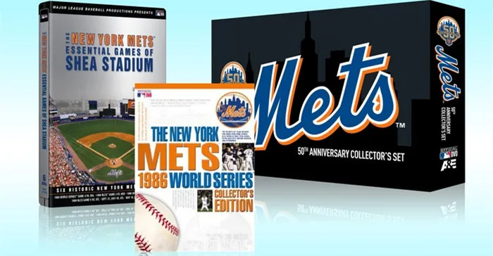 NEW YORK METS 50TH ANNIVERSARY COLLECTORS SET - DVD Review