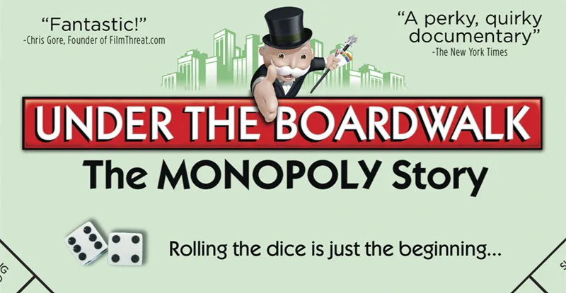 UNDER THE BOARDWALK: THE MONOPOLY STORY - DVD review