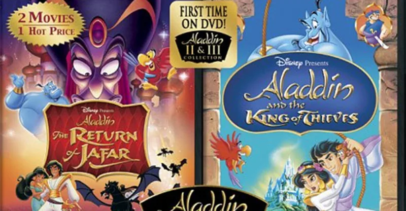 ALADDIN 2: THE RETURN OF JAFAR / ALADDIN 3: ALADDIN AND THE KING OF THIEVES - DVD review