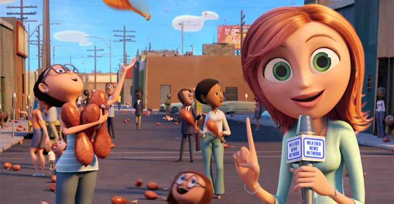 CLOUDY WITH A CHANCE OF MEATBALLS - Blu-ray review
